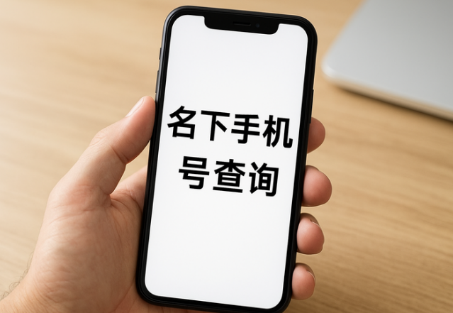 名下手机号查询